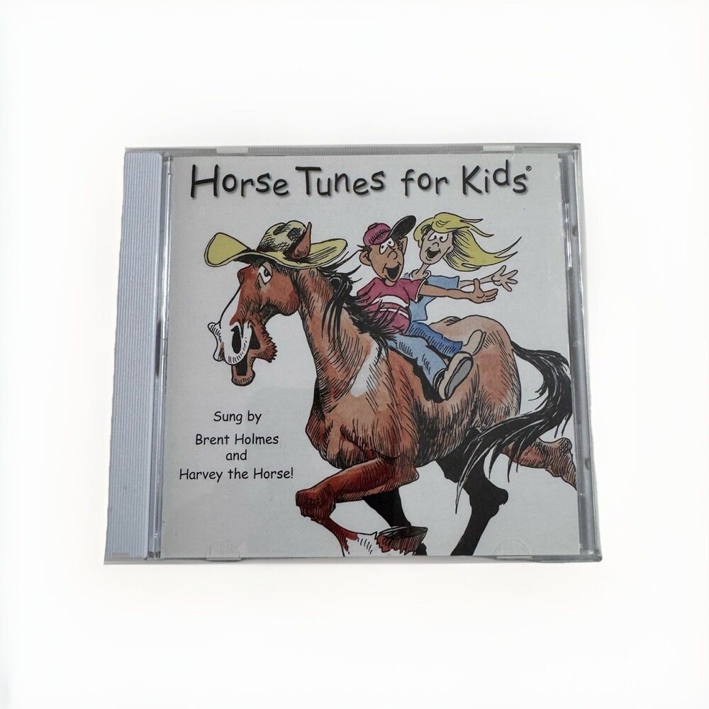 Brent Holmes Horse Tunes for Kids CD Harvey the Horse Songs Music